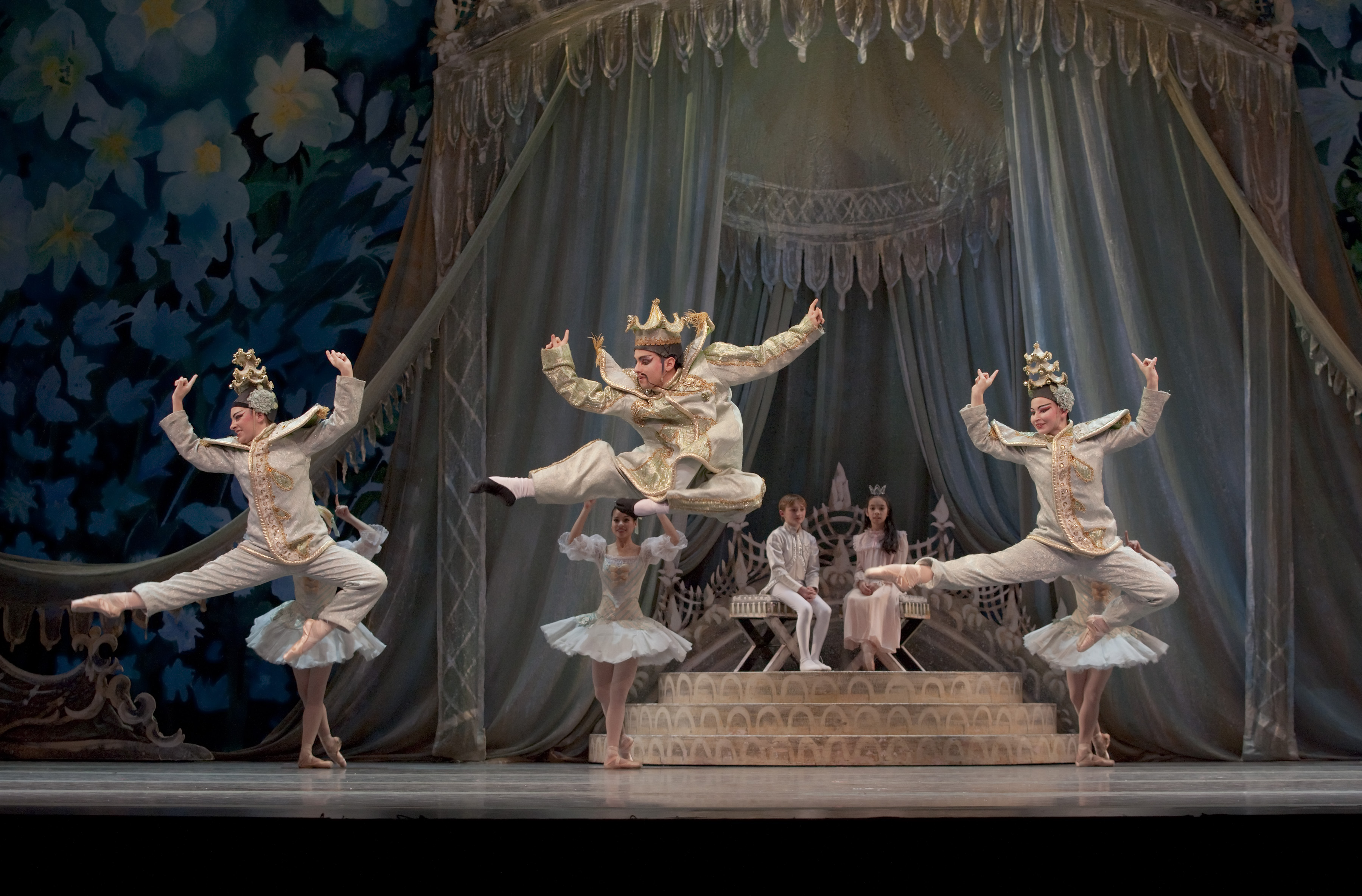 Javier Ubell in Oregon Ballet Theatre's production of George Balanchine's The Nutcracker. Photo by Blaine Truitt Covert. 