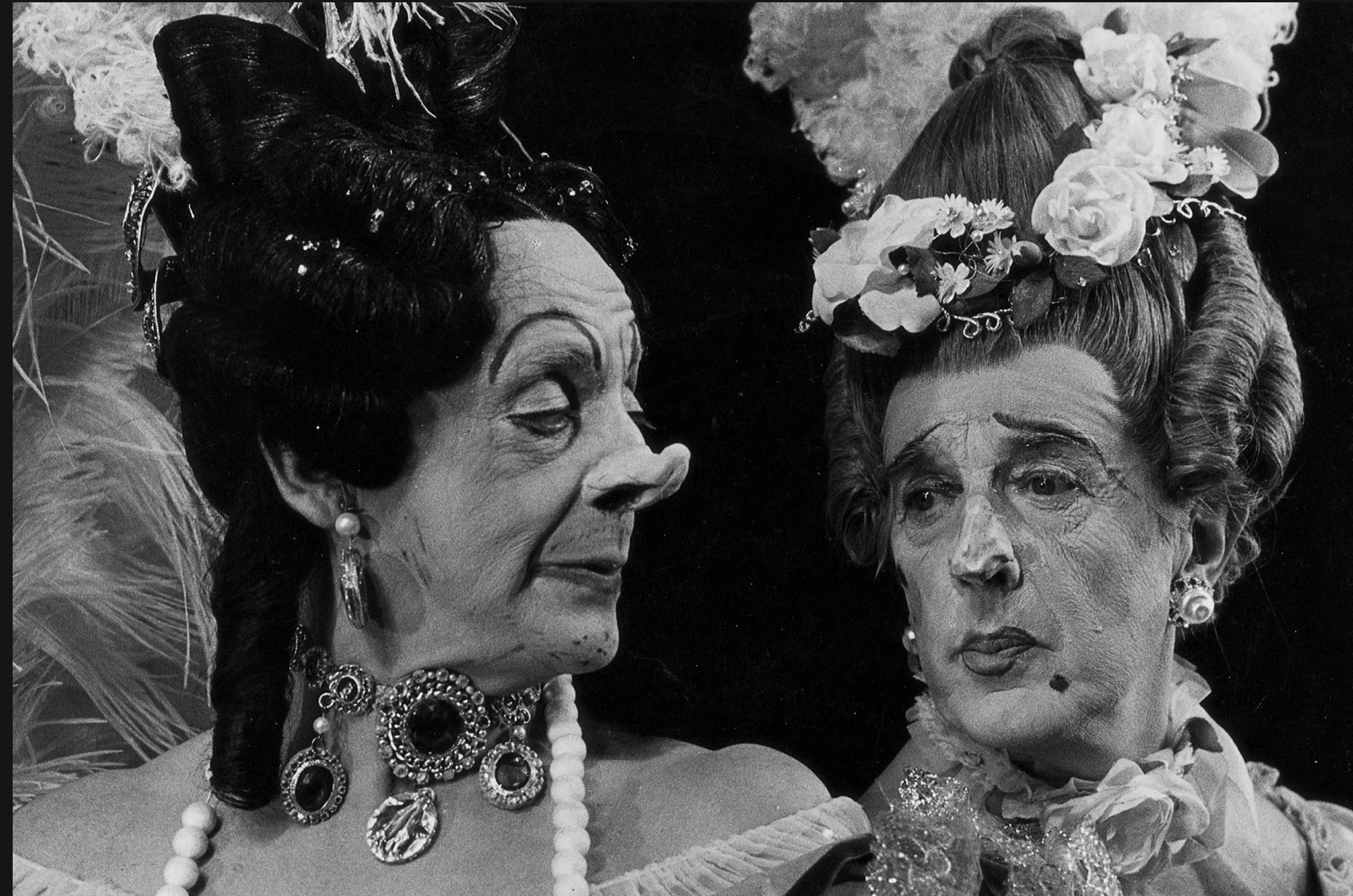 Robert Helpmann and Frederick Ashton as the Stepsisters in Cinderella © Donald Southern/ROH 1948