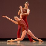 Alison Roper and Artur Sultanov in Nicolo Fonte's "Bolero." Photo by Blaine Truitt Covert.