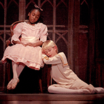 Veyoncé Ratcliffe and Collin Trummel in “George Balanchine's The Nutcracker.” Photo by Blaine Truitt Covert.