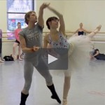 Eva Burton and Colby Parsons in rehearsal for "George Balanchine's The Nutcracker." KATU News