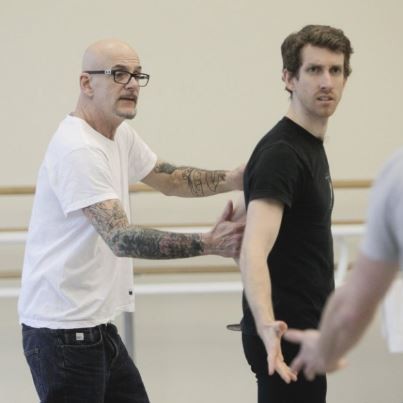 James Canfield and Principal Dancer Brian Simcoe