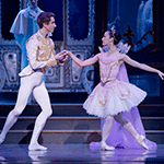 Xuan Cheng and Brian Simcoe in Ben Stevenson's "Cinderella." Photo by Blaine Truitt Covert.