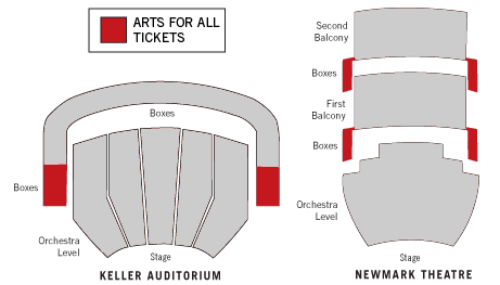 Newmark Theater Seating Chart